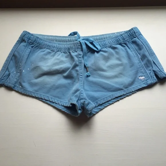 Abercrombie & Fitch blue shorts - Picture 2 of 4